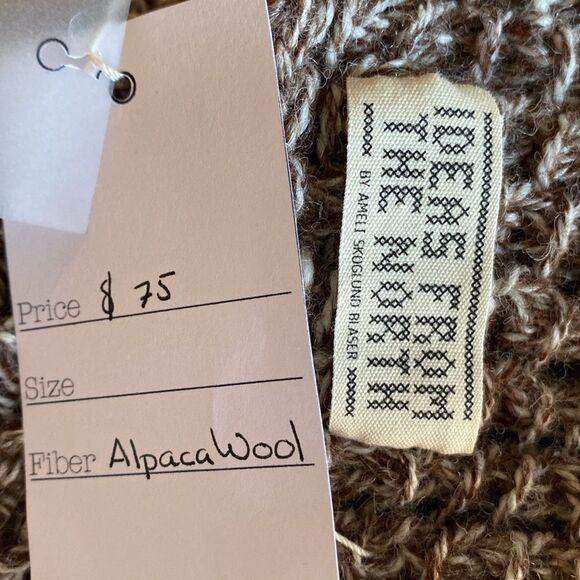 New Ideas From The North Alpaca Wool Knit Scarf - Picture 6 of 6